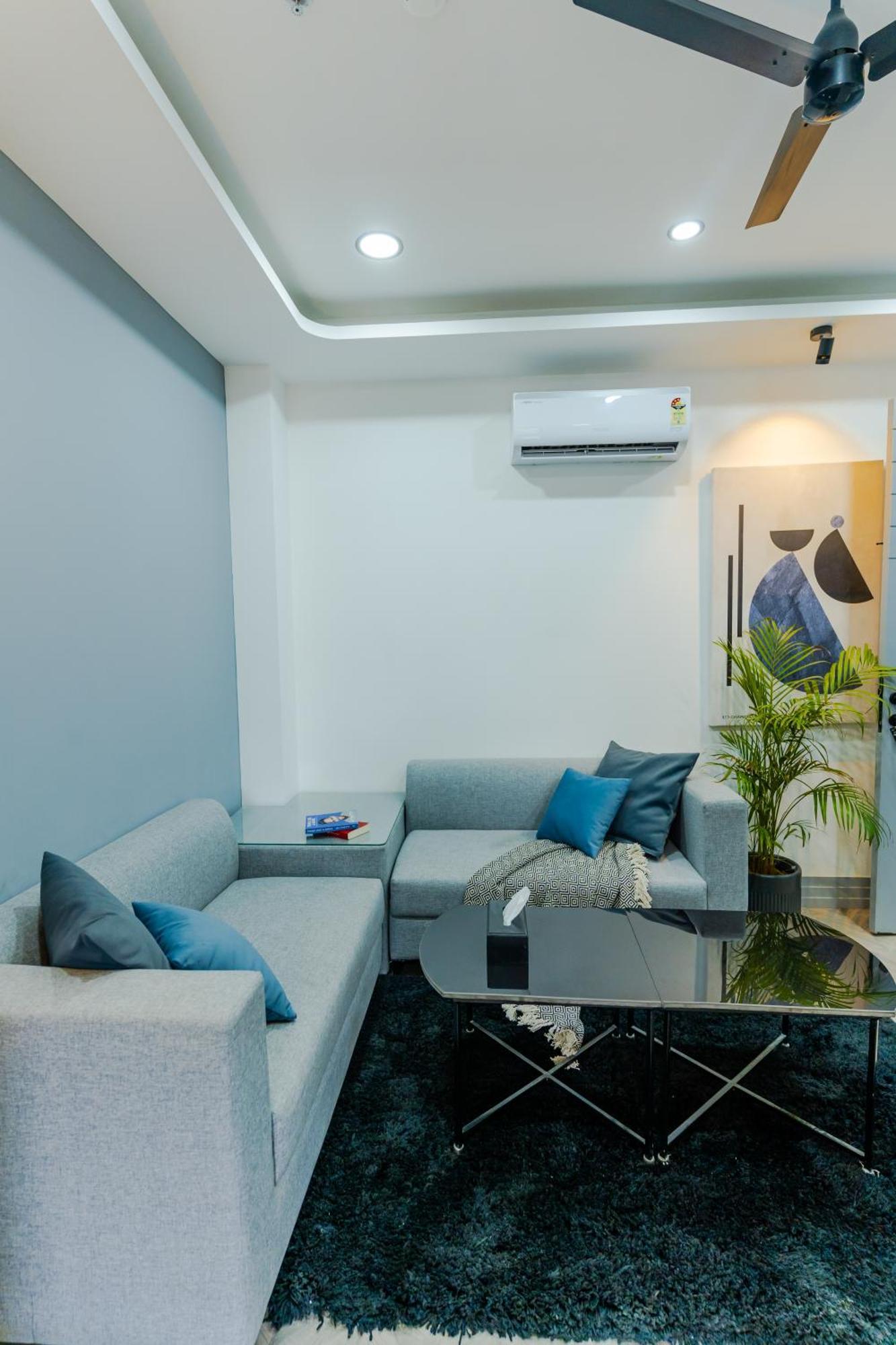 Bedchambers Luxury Apartment Near Golf Course Road Gurgaon Luaran gambar