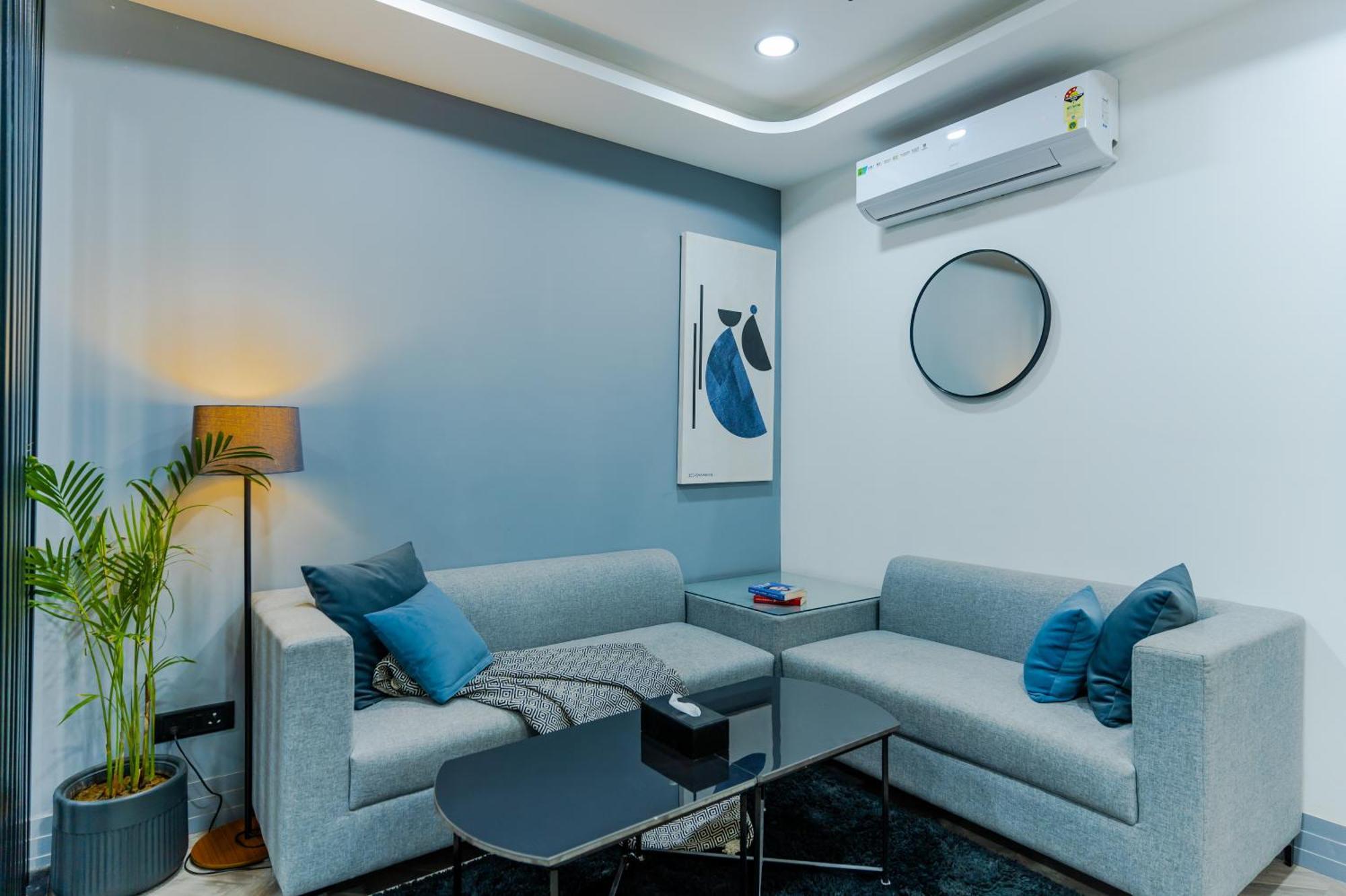 Bedchambers Luxury Apartment Near Golf Course Road Gurgaon Luaran gambar