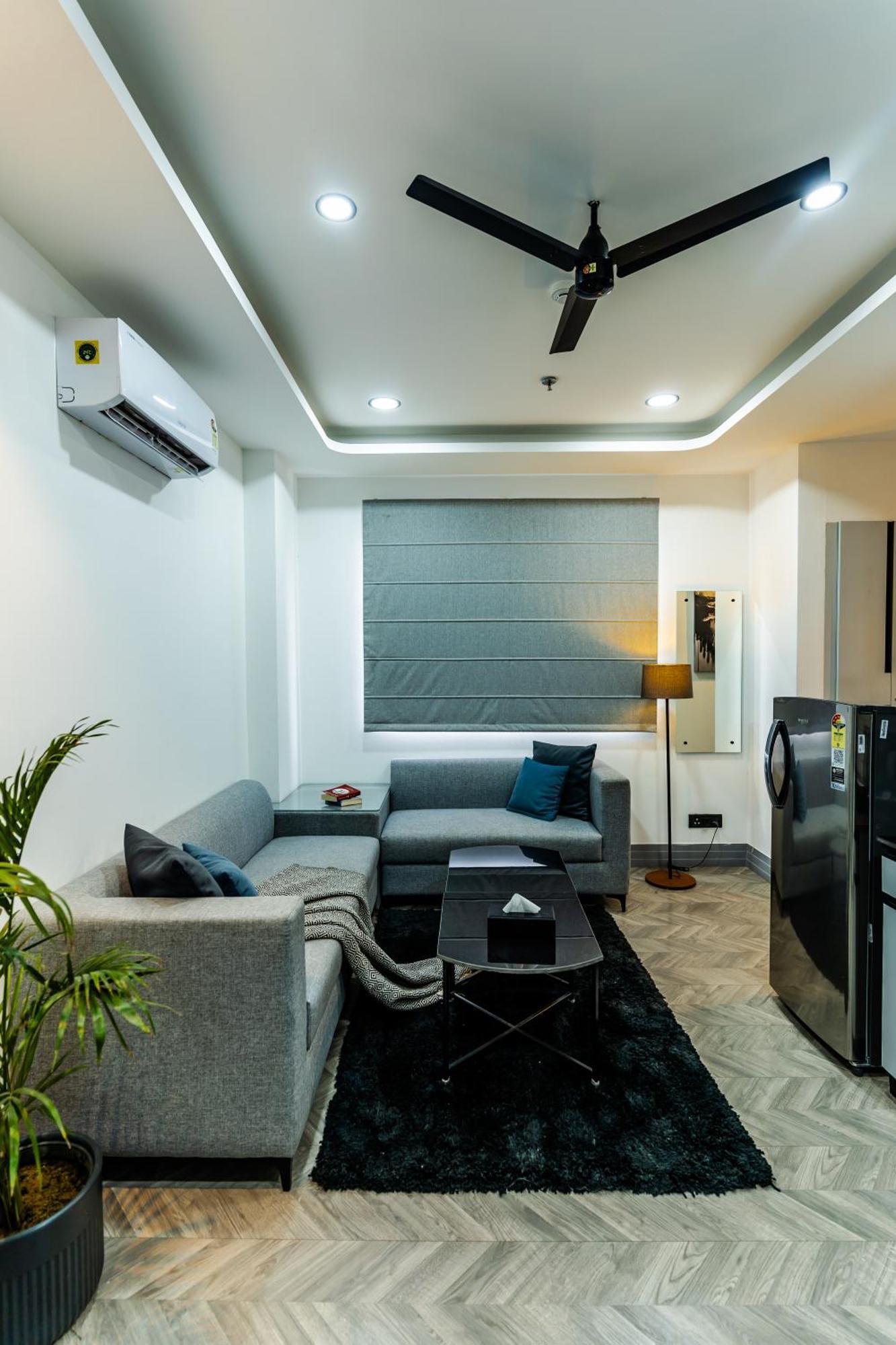 Bedchambers Luxury Apartment Near Golf Course Road Gurgaon Luaran gambar