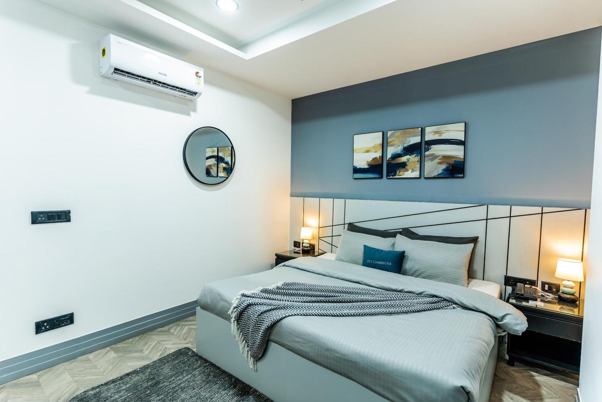 Bedchambers Luxury Apartment Near Golf Course Road Gurgaon Luaran gambar